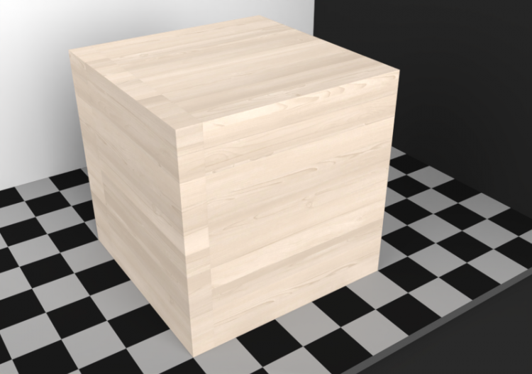 Texture parquet - Sapin (pose droite) - ACCA software