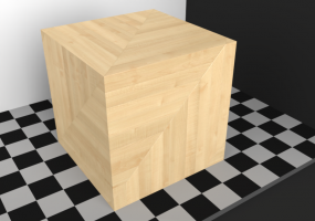 Parquet Texture - Maple (Herringbone Pattern)