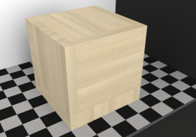 Parquet Texture - Birch (mosaic)