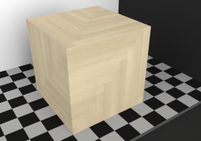 Parquet Texture - Birch (Herringbone laying)