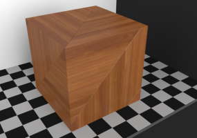 Parquet Texture - Cherry 01 (Hungarian Point)