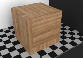 Parquet Texture - Cherry 02 (mosaic)