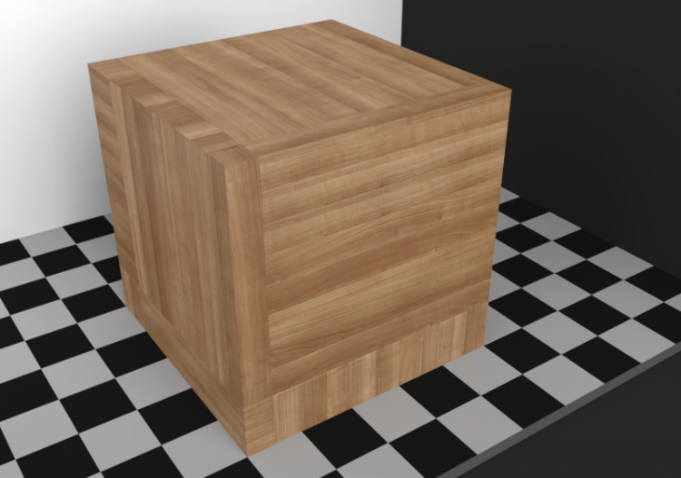 Parquet Texture - Cherry 02 (mosaic) - ACCA software