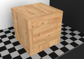 Parquet Texture - Swiss pine (mosaic)