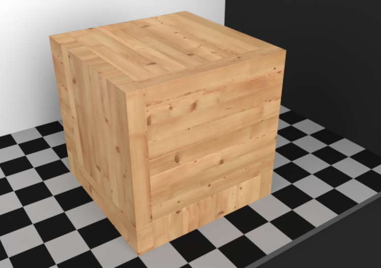 Parquet Texture - Swiss pine (mosaic) - ACCA software