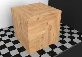 Parquet Texture - Swiss pine (Herringbone Pattern)