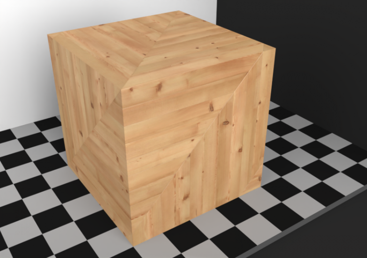 Textura parquet - Cembro (punta hungría) - ACCA software