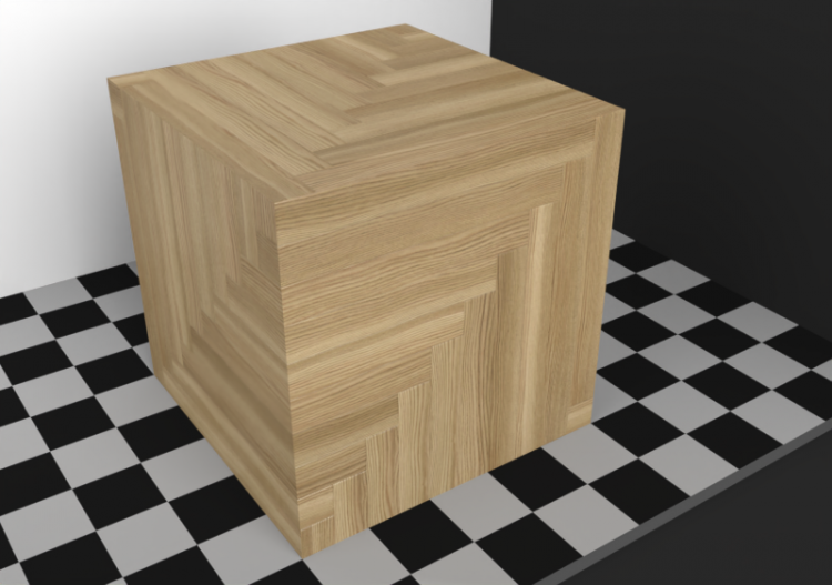 Ash tree 02 (Herringbone Pattern) - ACCA software