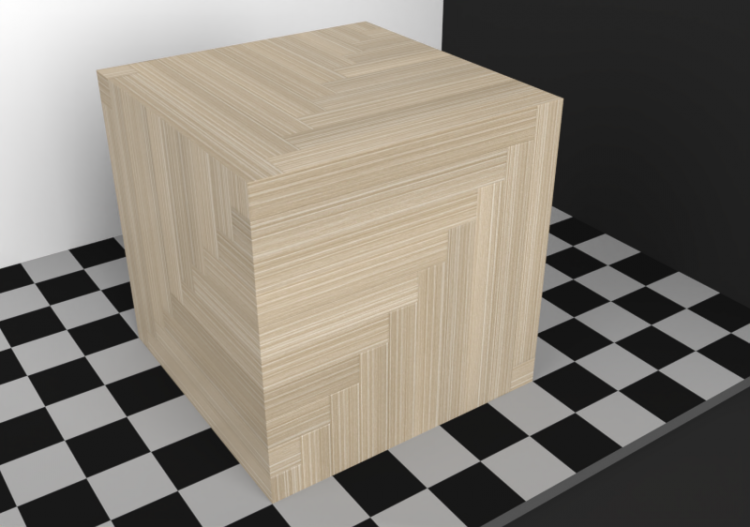 Ash tree 06 (Herringbone Pattern) - ACCA software