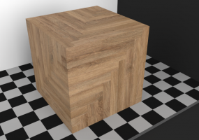 Parquet Texture - Oak wood 03 (Herringbone Pattern)
