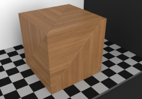 Parquet Texture - Teak (Hungarian Point)