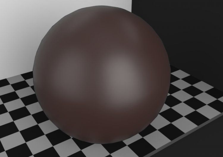 Plastic Texture - Chocolate Brown - ACCA software