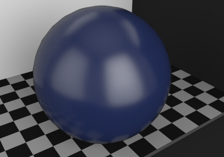 Plastic Texture - Dark Blue - ACCA software