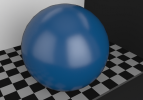 Plastic Texture - Signal Blue