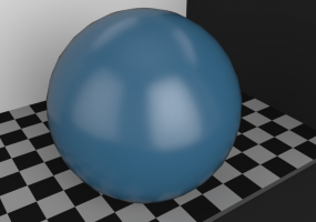Plastic Texture - Brilliant Blue