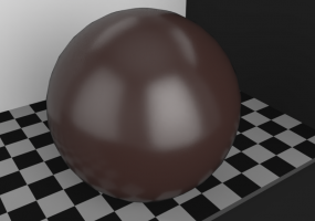 Plastic Texture - Chocolate Brown