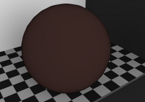 Plastic Texture - Chocolate Brown