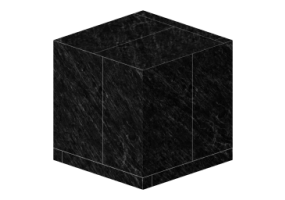 Texture pav&eacute;s - Ardoise noire 90x90 d&eacute;cal&eacute;