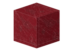 Texturen Fu&szlig;b&ouml;den - Schiefer rot 90x90 Kreurzverband