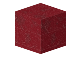 Texture pav&eacute;s - Ardoise rouge 90x45 d&eacute;cal&eacute;