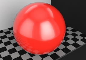 Porcelain Texture - Bright Red