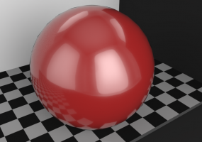 Porcelain Texture - Signal Red