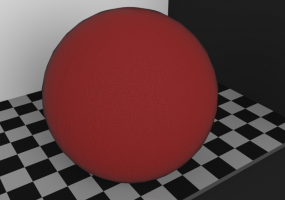 Sun Awning Texture - Signal Red
