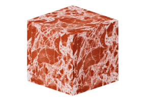 Texture pav&eacute;s - Arabescato orbico rouge 60x60 D&eacute;cal&eacute;