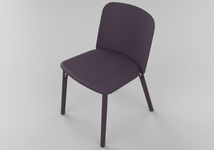 3D Chairs - Wooden Chair - Ton - 311/371 - ACCA software