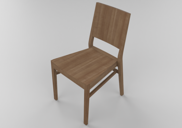 3D Chairs - Wooden Chair - Ton - 311/516 - ACCA software