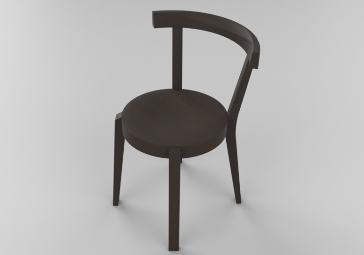 Sedie 3D - Sedia in legno - Ton - 311/690 - ACCA software