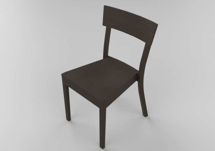 3D Chairs - Wooden Chair - Ton - 311/710 - ACCA software