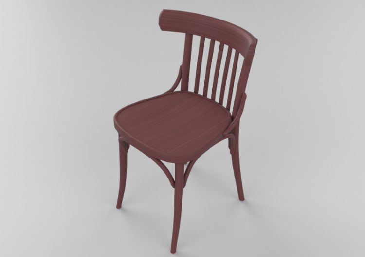 Sedie 3D - Sedia in legno - Ton - 311/763 - ACCA software