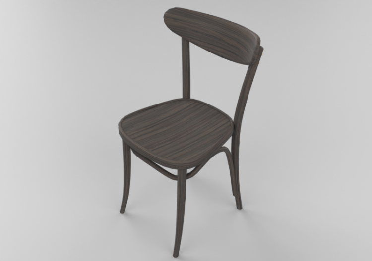 3D Chairs - Wooden Chair - Ton - 311/769 - ACCA software