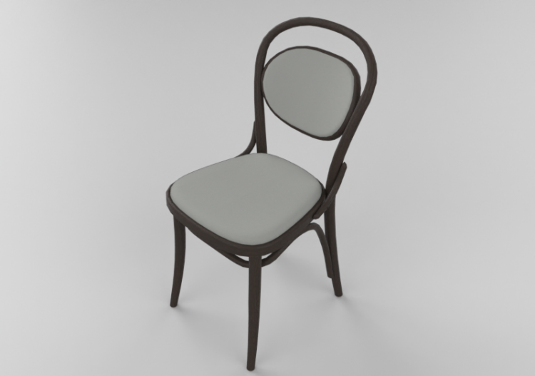 Cadeira 3D - Cadeira de madeira - Ton - 313/020 - ACCA...