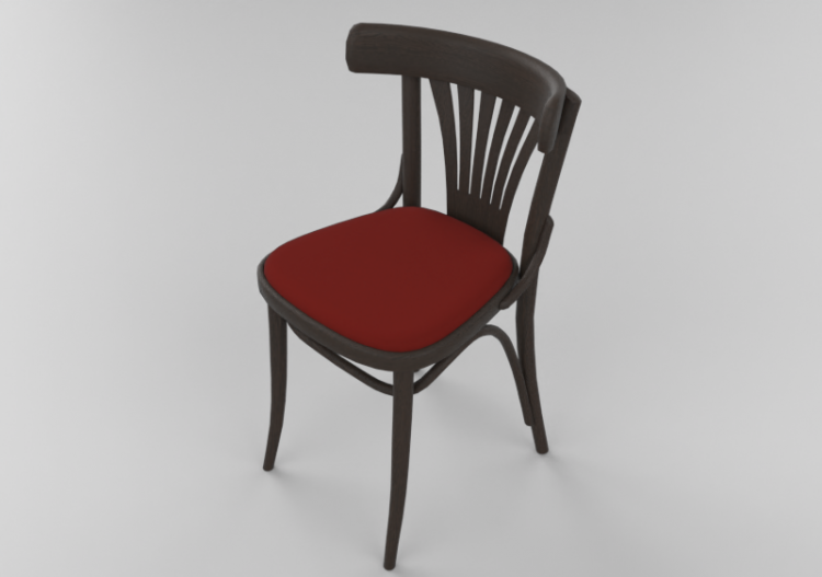 3D Chairs - Wooden Chair - Ton - 313/056 - ACCA software