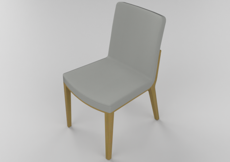 3D Chairs - Wooden Chair - Ton - 313/623 - ACCA software
