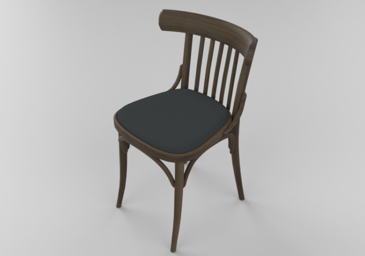 Sedie 3D - Sedia in legno - Ton - 313/763 - ACCA software