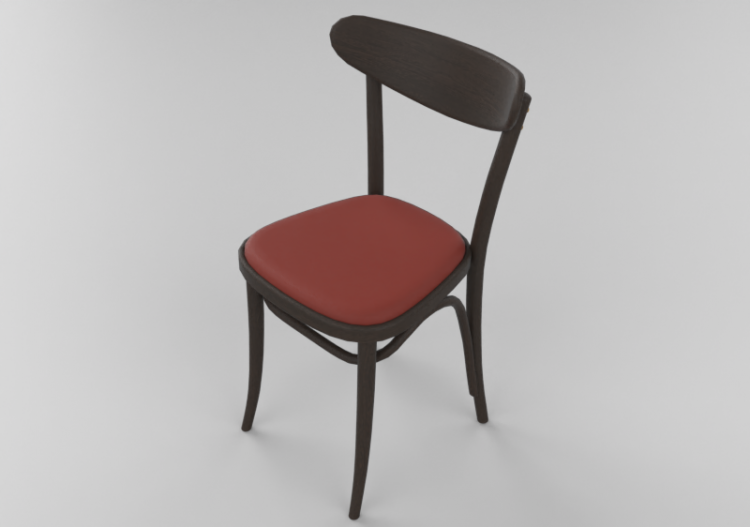 Sedie 3D - Sedia in legno - Ton - 313/769 - ACCA software
