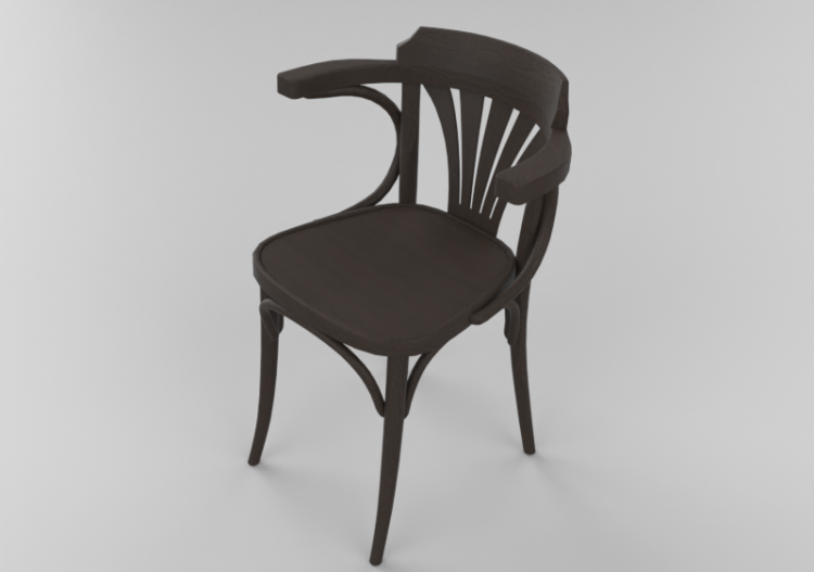 Sedie 3D - Sedia in legno - Ton - 321/024 - ACCA software