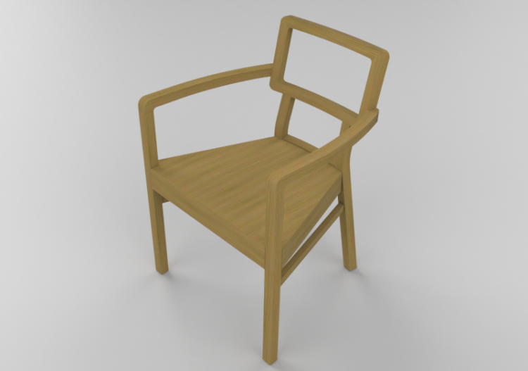 Sedie 3D - Sedia in legno - Ton - 321/610 - ACCA software