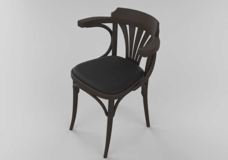 Sedie 3D - Sedia in legno - Ton - 323/024 - ACCA software