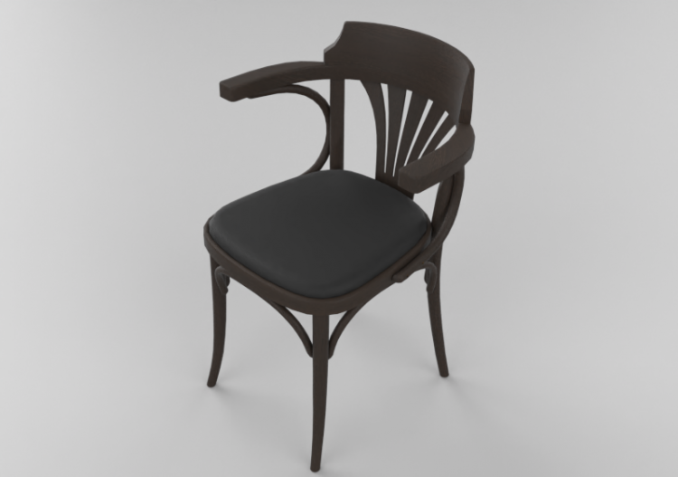 Sedie 3D - Sedia in legno - Ton - 323/025 - ACCA software