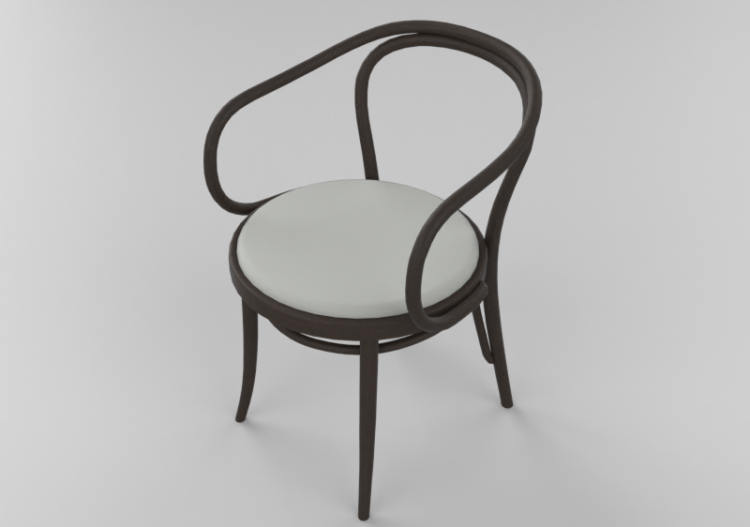 Cadeira 3D - Cadeira de madeira - Ton - 323/030 - ACCA...