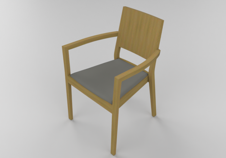 3D Chairs - Wooden Chair - Ton - 323/516 - ACCA software