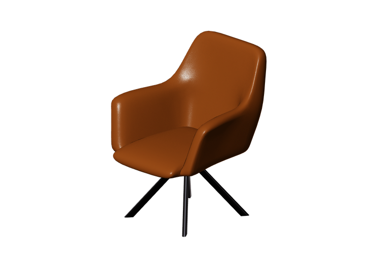 Sillas 3D - Silla de cuero - Kare - Calvin - 70445 - Kare Sillas 3D - Silla de cuero - Kare - Calvin - 70445 - Kare