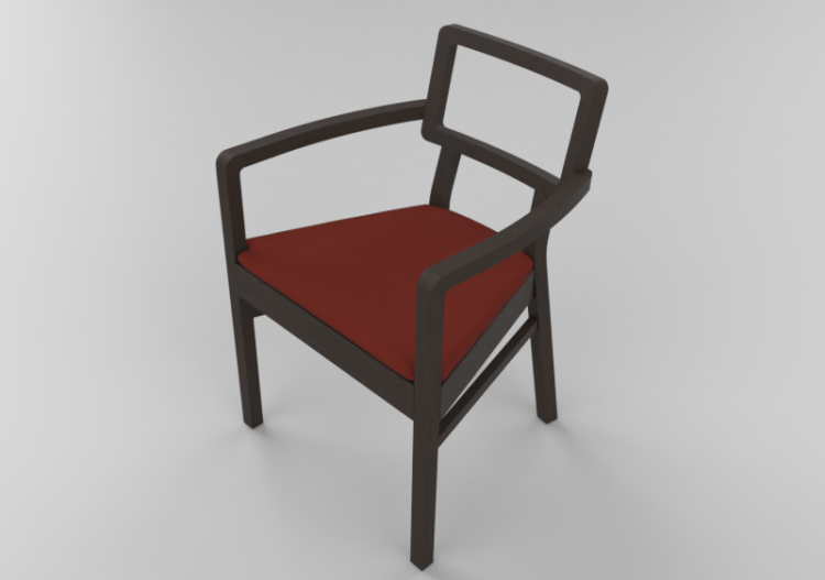 3D Chairs - Wooden Chair - Ton - 323/610 - ACCA software