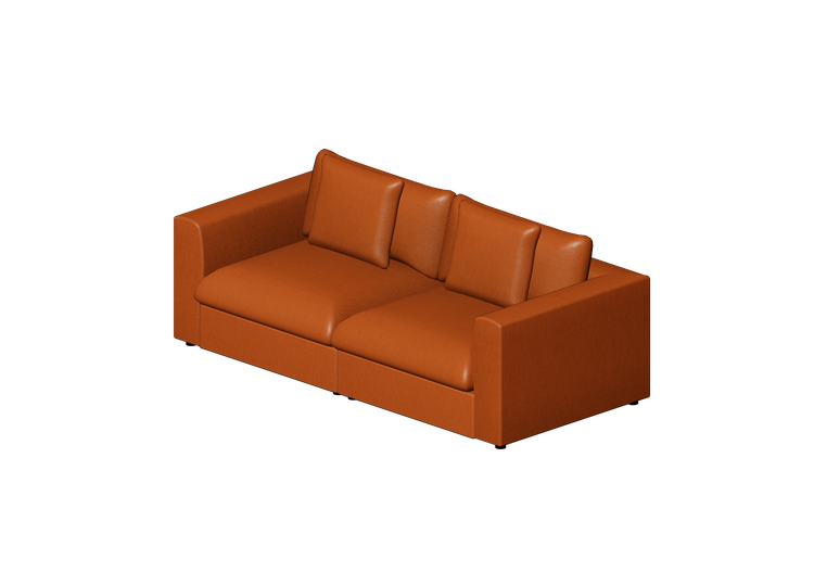 Divani 3D - Divano in tessuto - Kare - Chill - 70448 - Kare Divani 3D - Divano in tessuto - Kare - Chill - 70448 - Kare