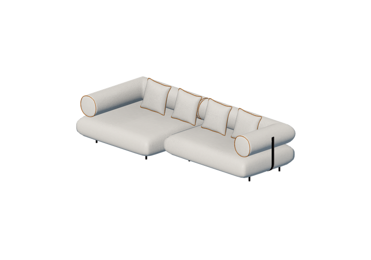 Divani 3D - Divano in tessuto - Kare - Splendido - 88025 -... Divani 3D - Divano in tessuto - Kare - Splendido - 88025 -...
