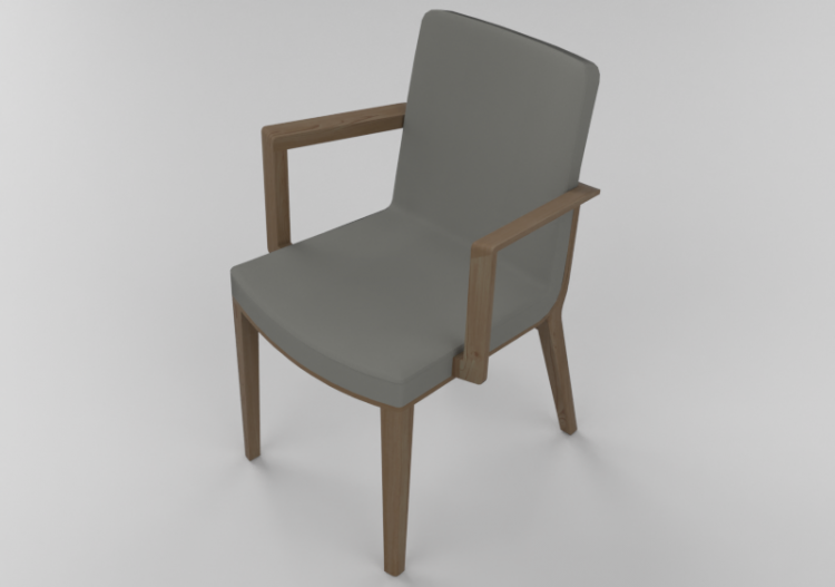 3D Chairs - Wooden Chair - Ton - 323/627 - ACCA software
